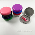 Caixa de armazenamento invisível ortodôntico de prótese plástica de cor